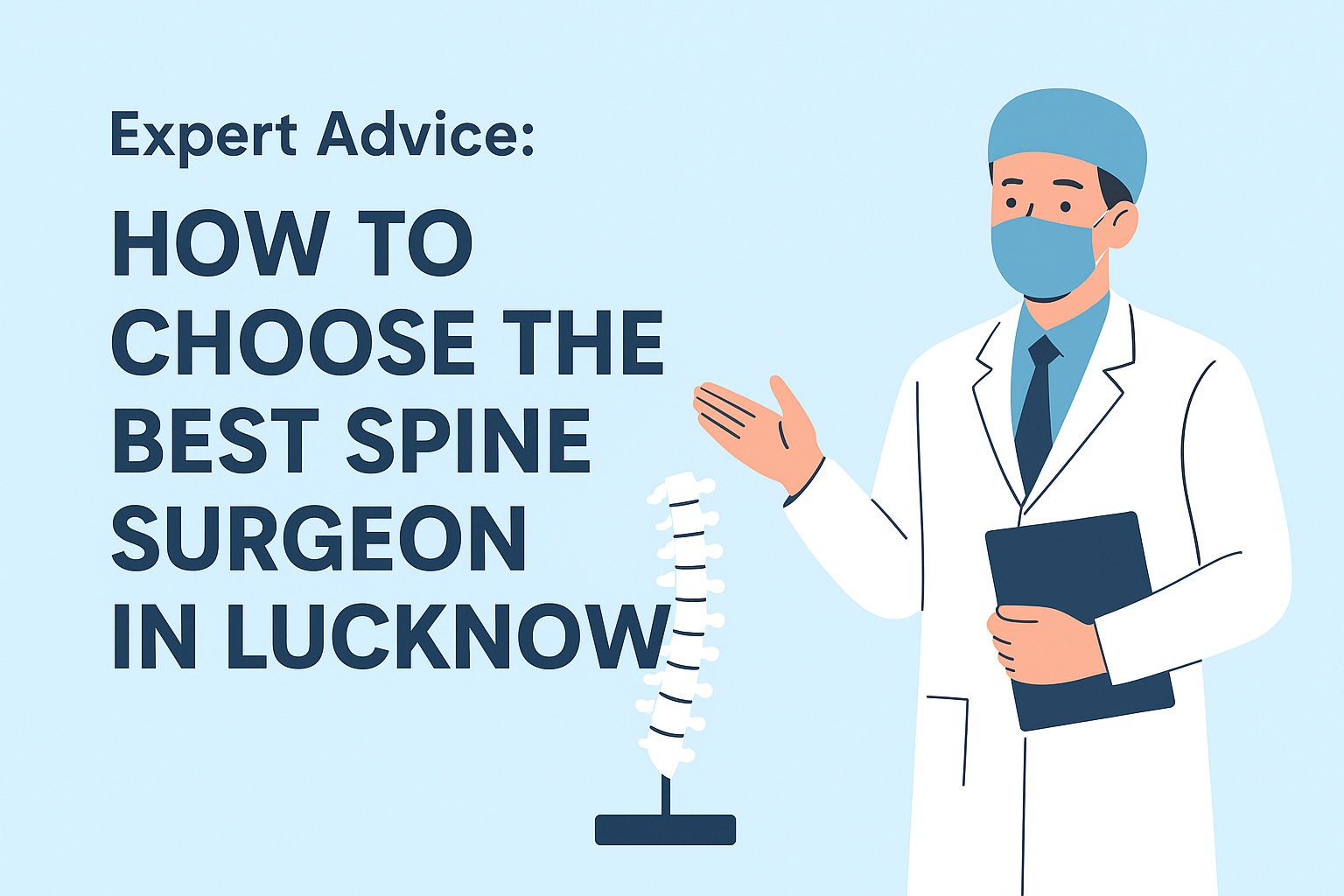 Expert Advice: How to Choose the Best Spine Surgeon in Lucknow?